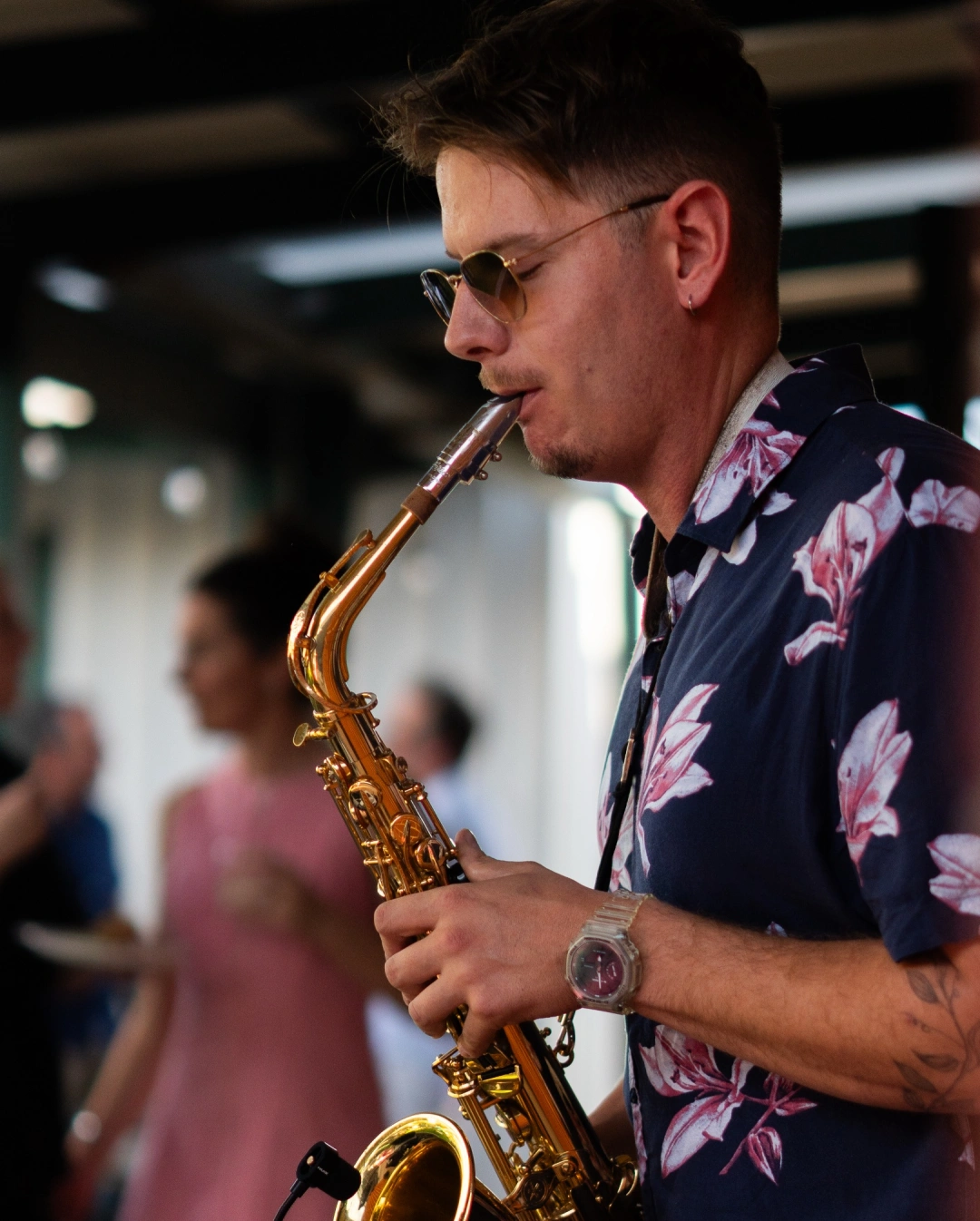 Gustime live performance at an Australian wedding or event — photograph 3