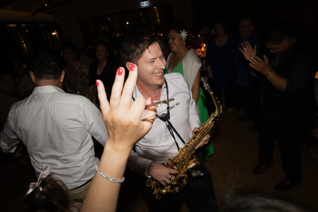 Gustime live performance at an Australian wedding or event — photograph 11